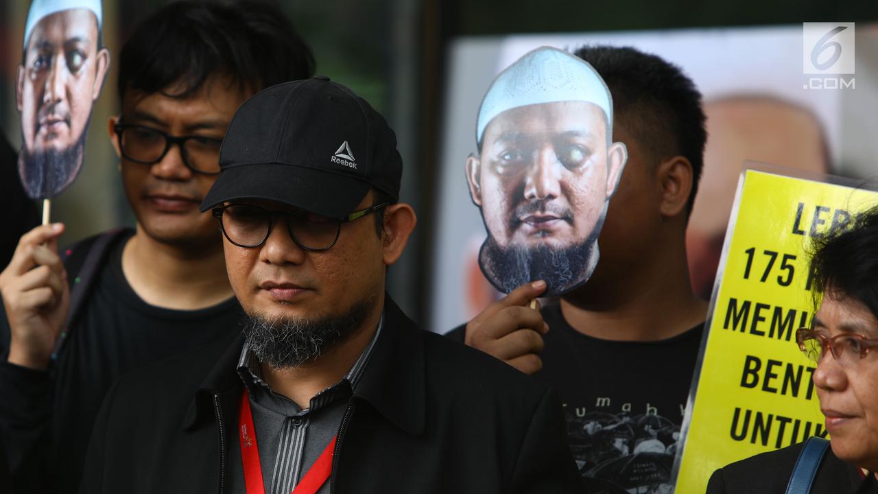 Peringatan 500 Hari Penyerangan Novel Baswedan Digelar di KPK