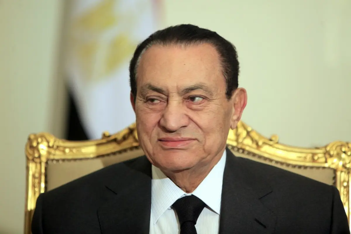 Mantan presiden Mesir Husni Mubarak (AFP/Amir Nabil)