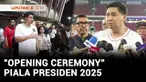 Ketua Steering Committee Piala Presiden, Maruarar Sirait meninjau langsung kesiapan venue opening ceremony Piala Presiden 2025 di Stadion Utama Gelora Bung Karno, Jakarta, Sabtu malam.