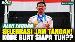 Alwi Farhan Buka Suara Soal Selebrasi Jam Tangan Usai Raih Emas Asian Games 2026, Singgung Bonus Rp3 Miliar