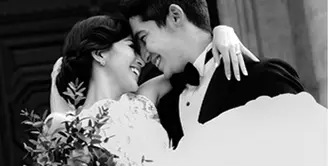 Pasangan Samuel Zylgwyn dan Franda dikabarkan menikah pada hari ini, Senin, (8/8/2016). Pasangan ini dikabarkan menikah di Bali. Sebelumnya, keduanya tidak mau mengabarkan kapan persisnya menikah. (dok. Instagram)