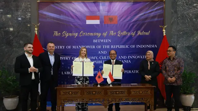 Indonesia dan Albania Sepakat Kerja Sama Perkuat Kapasitas Ketenagakerjaan