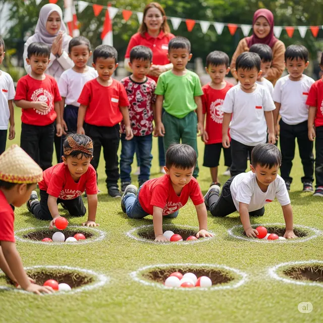 Memasukkan Bola ke Lubang