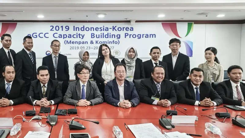 Pelatihan e-government kerja sama antara Kementerian PANRB dengan Ministry of Interior and Safety (MOIS) Korea Selatan. (Foto: Dok Kementerian PANRB)