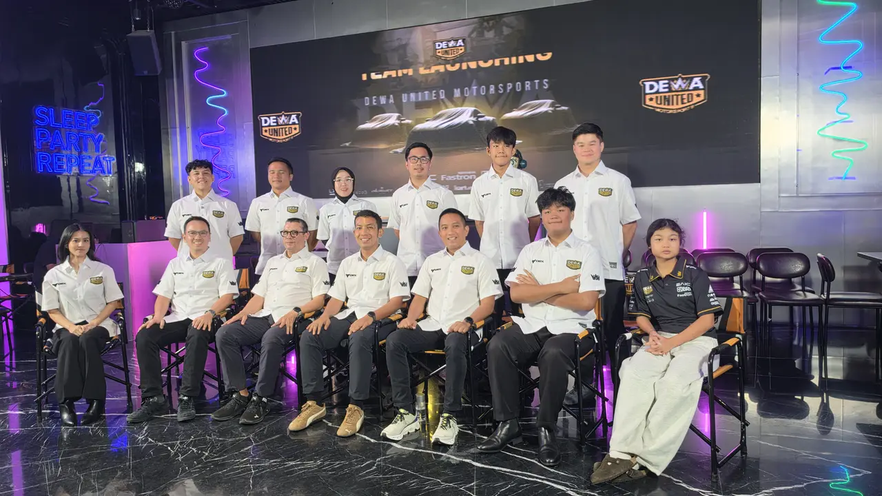 Para pembalap yang akan memperkuat Dewa United Motorsports di musim 2026
