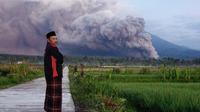 Ilustrasi Erupsi Gunung Semeru pada Tahun 2021 lalu (Istimewa)