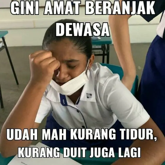 6 Meme Pasrah dengan Kehidupan Ini Kocak, Tetap Dihadapi Meski Berat