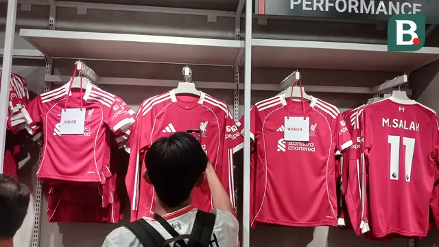 Peluncuran jersey Liverpool 2025/2026 di Jakarta