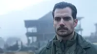 Henry Cavill di film Mission: Impossible Fallout. (Paramount)