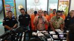 Bareskrim menangkap pengedar narkoba dari Malaysia.