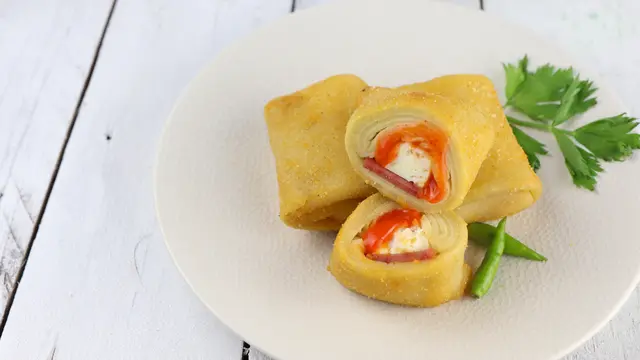 Risoles Mayo Isi Smoked Beef dan Keju