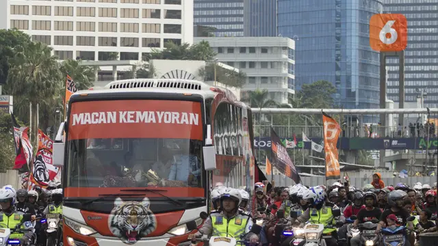 Konvoi Juara Persija Jakarta
