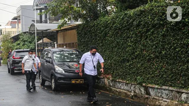 Suasana Rumah Dinas Kadiv Propam Polri Ferdy Sambo