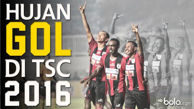 Hujan Gol Di TSC 2016 (Bola.com/Adreanus Titus)