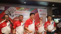 Direktur Astec, Alan Budikusuma, menyebut Daihatsu Astec Open 2018 akan berlangsung di 10 kota. (Bola.com/Erwin Snaz)