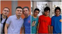 Reuni bintang sinetron Inikah Rasanya yakni Gilbert Marciano, Rifky Balweel dan Aji Yusman (Foto: instagram gilbertmarciano)