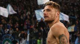 1. Ciro Immobile (Lazio) - 15 Gol (6 Penalti). (AFP/Vincenzo Pinto)