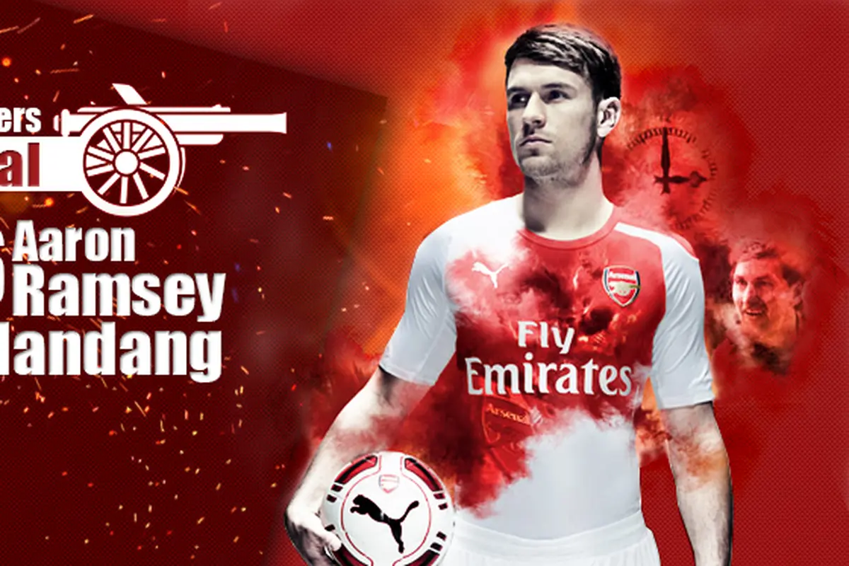 Ilustrasi Aaron Ramsey