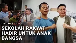 Seskab Teddy Tinjau Sekolah Rakyat di Cikarang, Sapa Murid dan Guru