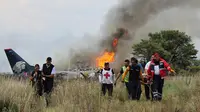 Ajaib, Nyawa 103 Orang Selamat Meski Pesawat yang Ditumpangi Celaka