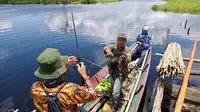 T Rimba Harapan Sakti (RHS), Wilmar Group menggandeng masyarakat di sekitar Kawasan Konservasi Sungai Pukun di Desa Pematang Limau, Kabupaten Seruyan, Kalimantan Tengah (Kalteng) dalam upaya pelestarian area tersebut. (Istimewa)