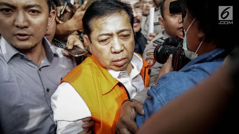 KPK Periksa Setya Novanto Sebagai Tersangka