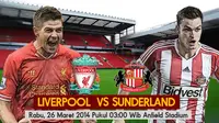 Liverpool vs Sunderland (Liputan6.com/Muchtadin)