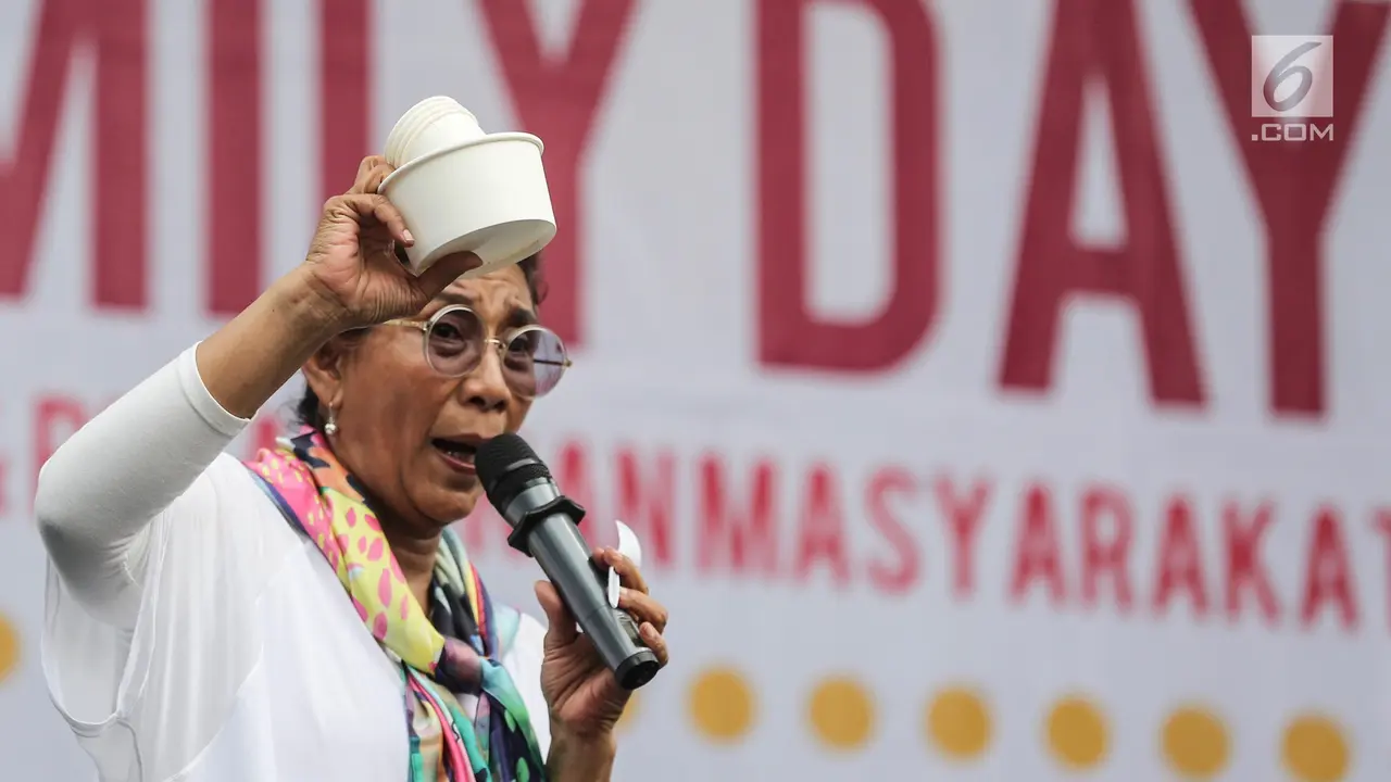 Ketika Menteri Susi Ajak Perang Melawan Sampah Plastik