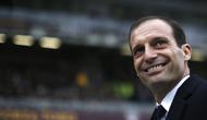 Massimiliano Allegri sukses memecahkan rekor kemenangan kandang Juventus yang sebelumnya dipegang Antonio Conte. (AFP/Marco Bertorello)
