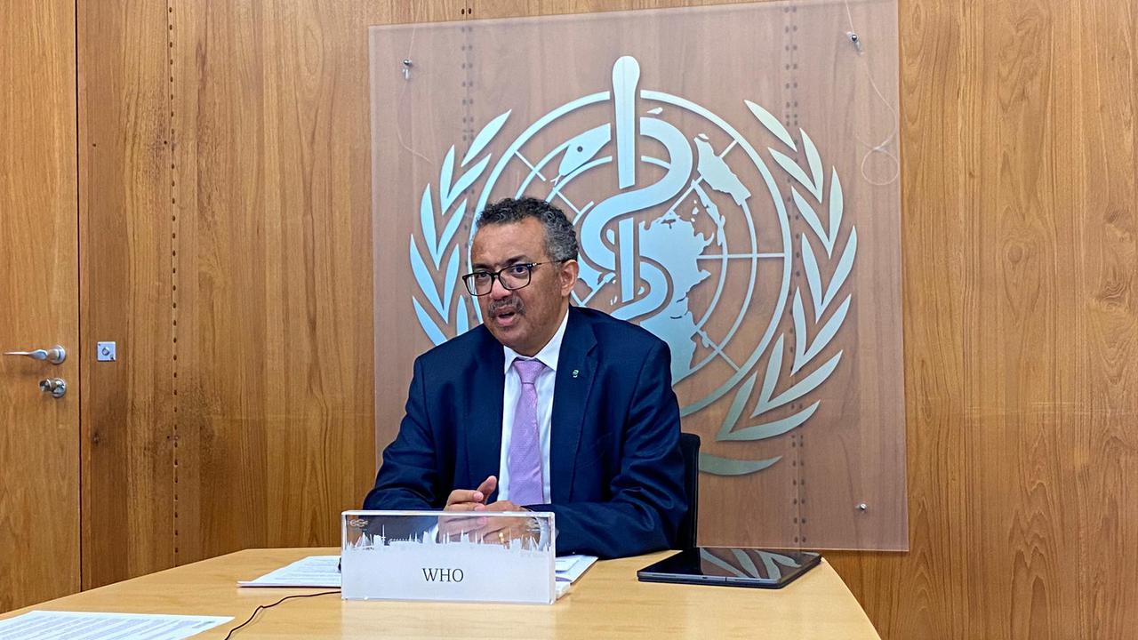 Dirjen WHO Dr. Tedros Adhanom Ghebreyesus.