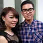 Rafael Smash dan Steffy eks Cherrybelle [Foto: Fachrur Rozie/Liputan6.com]