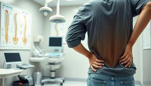 penyebab sakit pinggang ©Ilustrasi dibuat AI