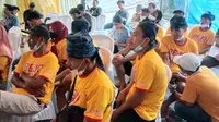 Suku Baduy Luar Yang Menjadi Petani Jahe Merah. (Selasa, 16/08/2022). (Liputan6.com/Yandhi Deslatama).