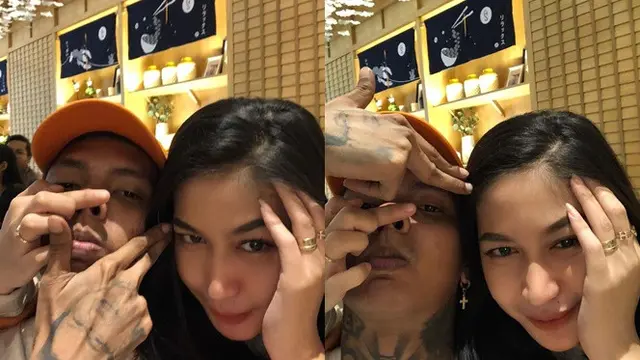 Sebut Istrinya Hamil di Luar Nikah, Ini 6 Momen Romantis Young Lex dan Sang Istri