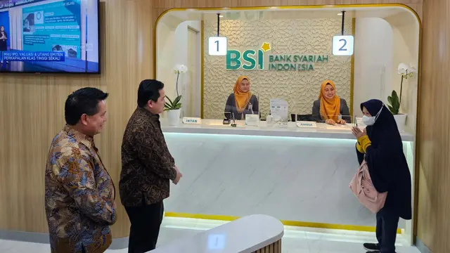 Cek Kesiapan Pelayanan Haji, Erick Thohir Sambangi BSI