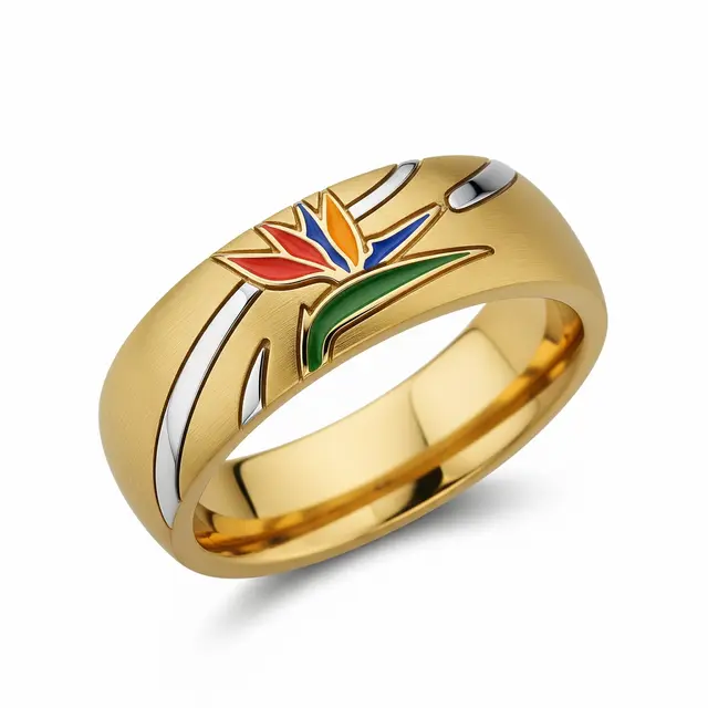 Model Cincin Emas Cendrawasih (Image by Gemini AI)