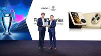 Oppo mengumumkan Find N3 Series jadi smartphone resmi UEFA Champions League, serta  melanjutkan kemitraannya dengan Ricardo Kaka (Oppo)