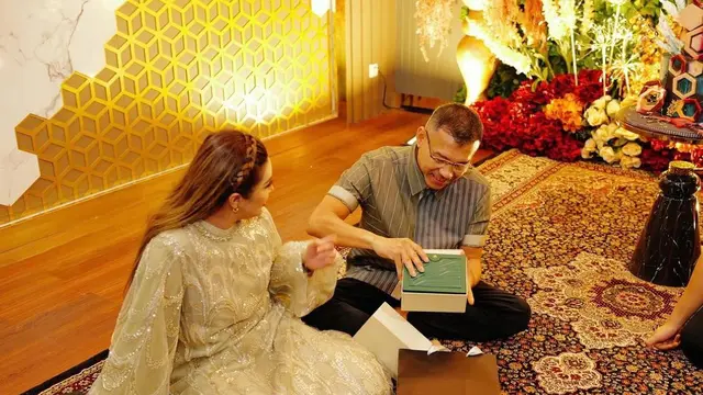 Potret perayaan ulang tahun Anang Hermansyah (Sumber: Instagram/attahalilintar)
