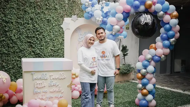 6 Momen Kesha Ratuliu dan Adhi Permana Ungkap Jenis Kelamin Anak Pertama