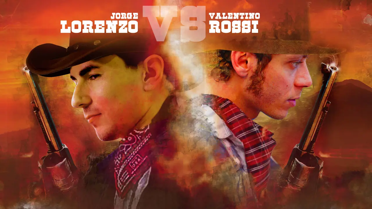 Jorge Lorenzo dan Valentino Rossi