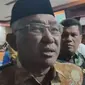 Walikota Depok Mohammad Idris memberikan responnya terhadap tulisan 'Depok' di Gua Hira pada Sabtu, 22 Juli 2023. (sumber: Enam Plus Liputan6.com)