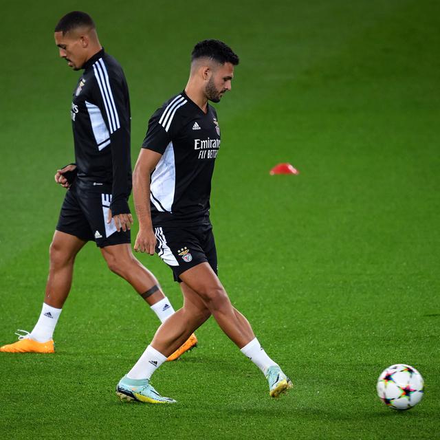 Latihan Liga Champions PSG vs Benfica
