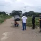 Polisi pastikan, jasad Kit Fo yang jasadnya ditemukan bersimbah darah di tengah Jalan Kampung Bayur RT 03/04, Kelurahan Periuk Jaya, Kecamatan Periuk, Kota Tangerang, adalah korban pembunuhan.