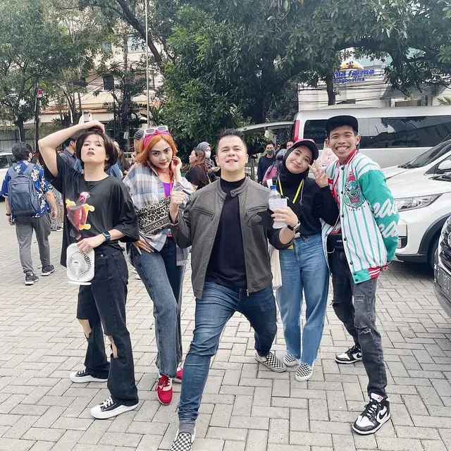 Rina Nose di Citayam Fashion Week (Instagram/handikapratama20)