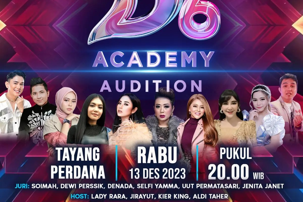 D’Academy 6 Indosiar Hadir dengan Sajian Lebih Fresh dan Modern dengan Wajah Baru Dewan Juri dan Host