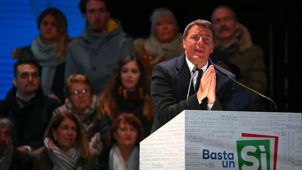 Rakyat Italia Gelar Refendum, Nasib PM Renzi di Ujung Tanduk
