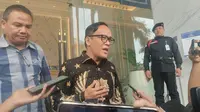 Immanuel Ebenezer (Noel) mengatakan bahwa JoMan bakal mengungkapkan arah dukungan politik untuk pemilihan umum (pemilu) 2024 besok, Rabu 15 Februari 2023. (Foto:Liputan6/Winda Nelfira)&nbsp;