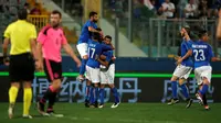 Graziano Pelle Bantu Italia Taklukkan Skotlandia