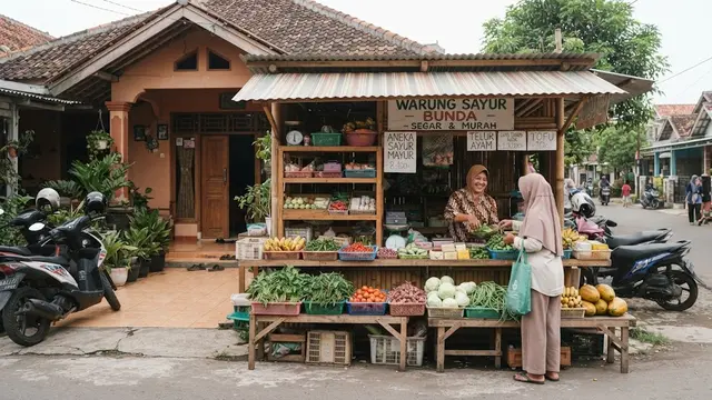 7 Desain Warung Sayuran di Rumah yang Estetik dan Hemat Biaya, Bikin Pembeli Betah
