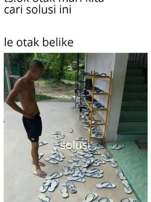 Meme Lucu Cari Solusi Saat Kepepet Ini Bikin Senyum Senyum